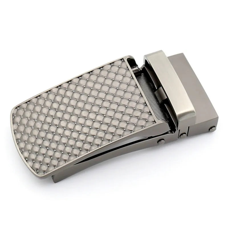 Men's Business Alloy Automatic Buckle Unique Men Plaque Belt Buckles for 3.5cm Ratchet Men Apparel Accessories belt LY155-2219