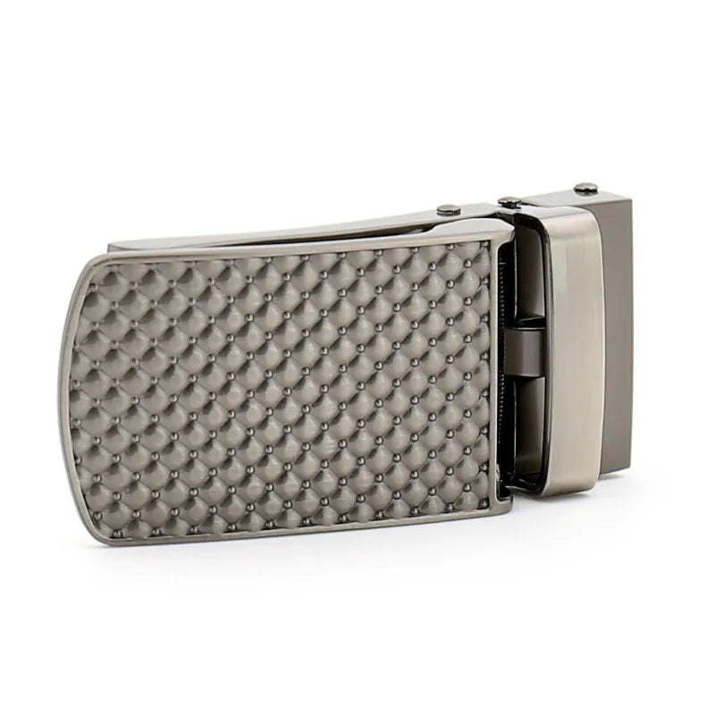 Men's Business Alloy Automatic Buckle Unique Men Plaque Belt Buckles for 3.5cm Ratchet Men Apparel Accessories belt LY155-2219
