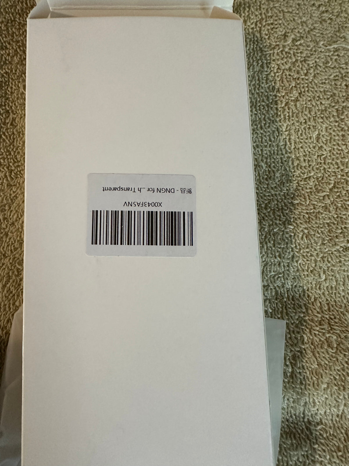 Transparent phone case *Preowned*
