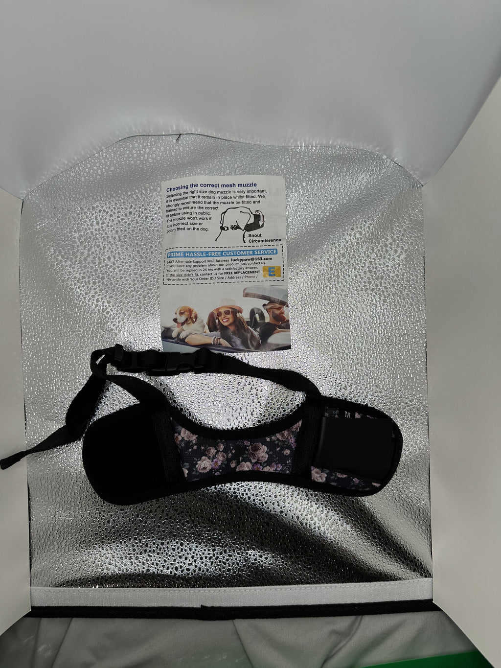 Pet mesh muzzle *Preowned*