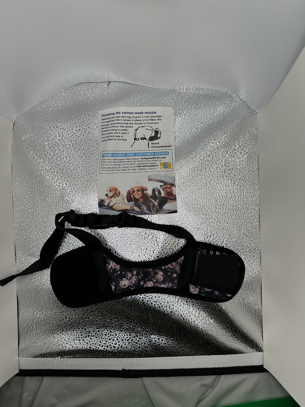 Pet mesh muzzle *Preowned*