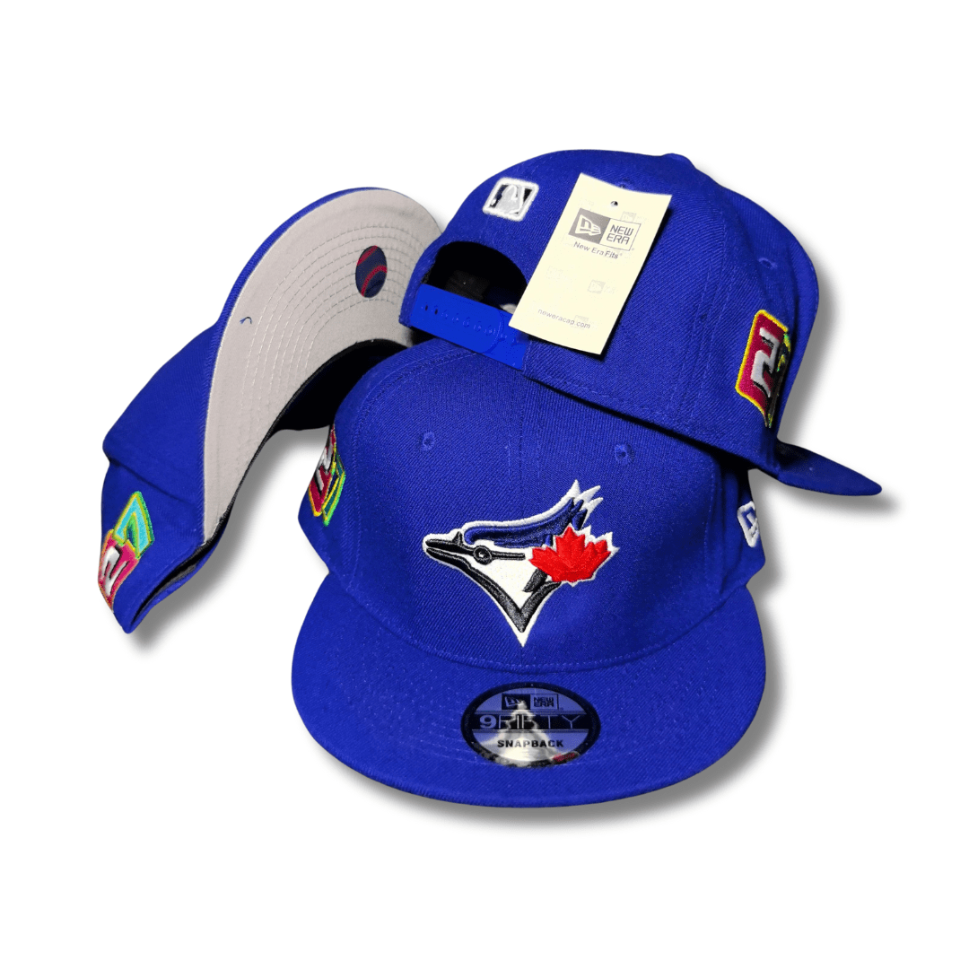 Toronto Blue Jays New Era 9FIFTY with Custom Patches Royal Blue Snapback Cap