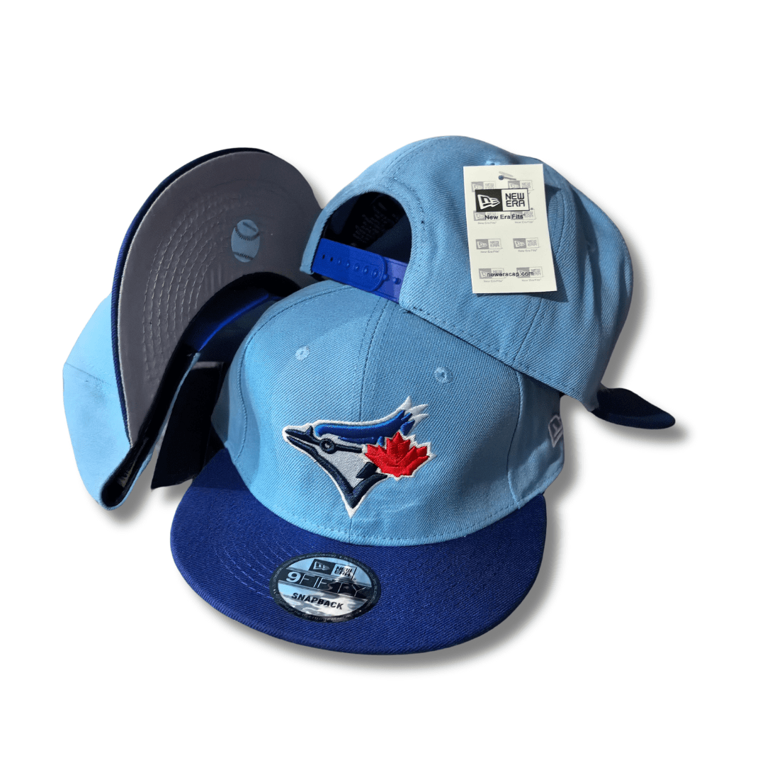 Toronto Blue Jays New Era 9FIFTY Light Blue and Royal Blue Snapback Cap