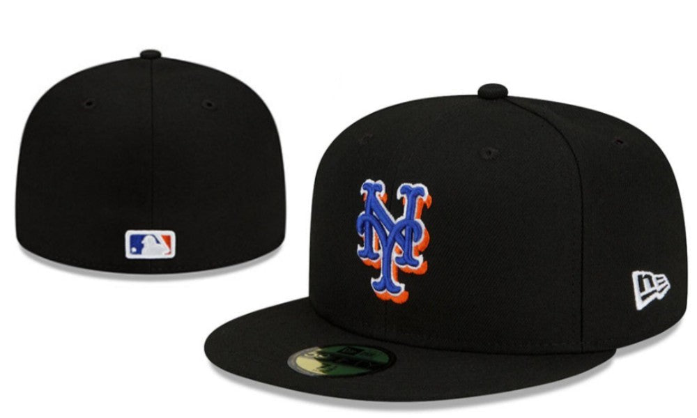 New York Mets Black 59FIFTY Cap - Style for True Fans