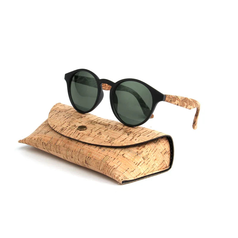 Kenbo High Quality Oval Wood Bamboo Grain Polarized Sunglasses With Case Fashion Women Man Shades Wooden Sunglasses Gafas De Sol