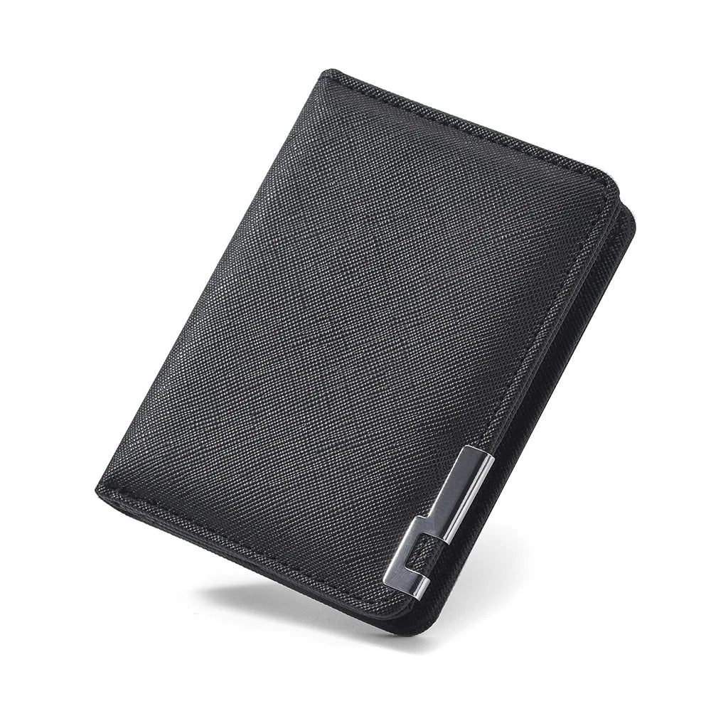 New Fashion Men's Wallet Vertical Short Business Multi-card Slot Holder Tight Men's Wallet
