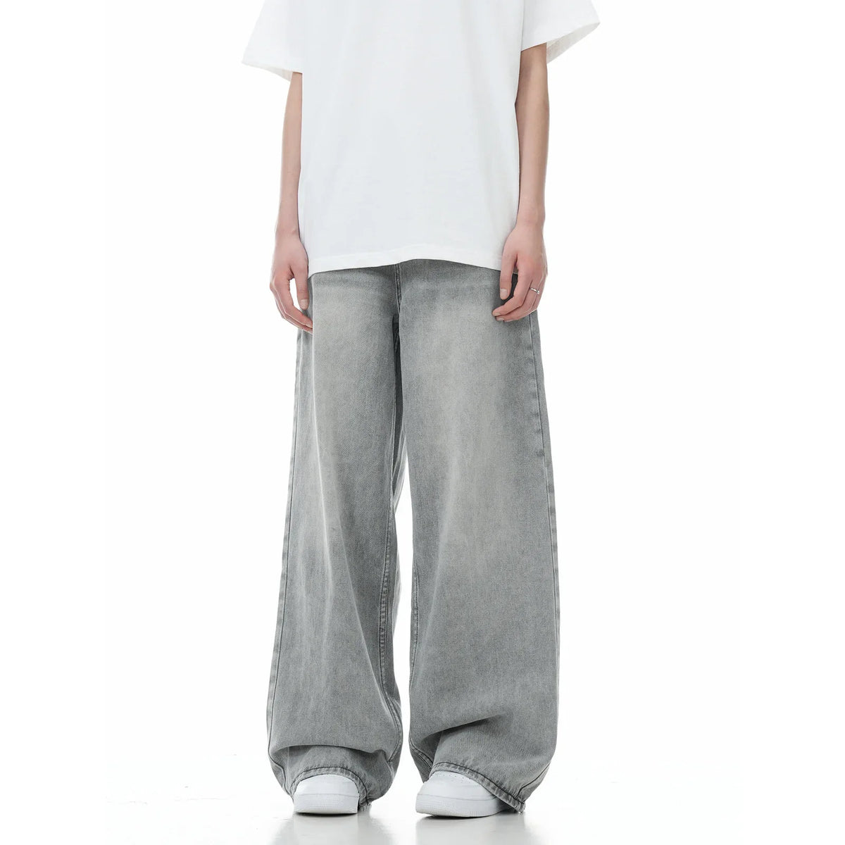 Men's Y2K Jeans Vintage Baggy Jean Pants Grunge Aesthetic Skater Pants Streetwear Relaxed Fit Jeans Trousers