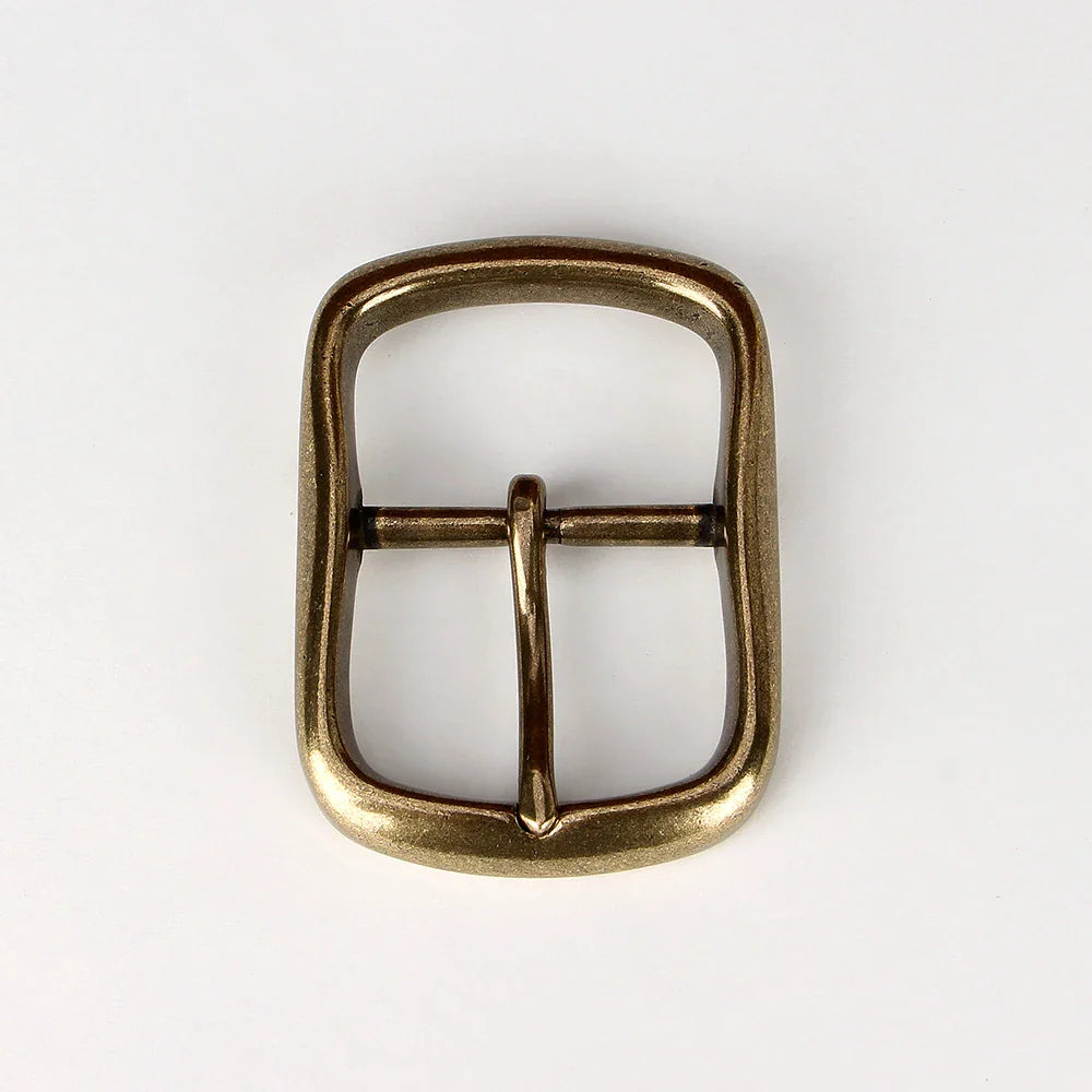 High Quality Solid Brass Belt Buckle Pure Copper Women Men's Pin Buckle Manual DIY Leather Craft Hardware 40mm Width Size
