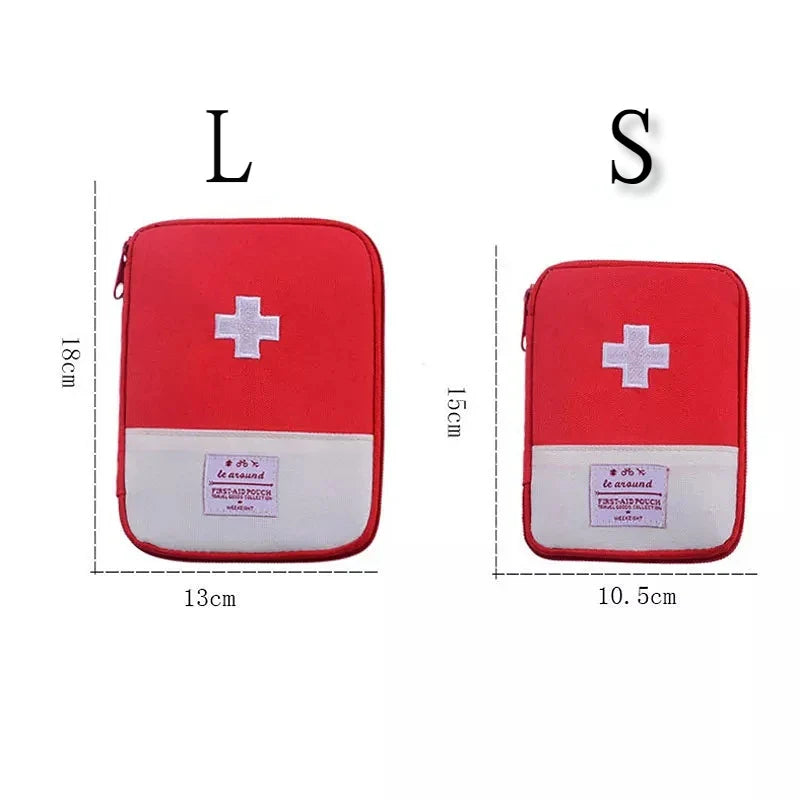 Portable First Aid Kit for Travel & Outdoor Use