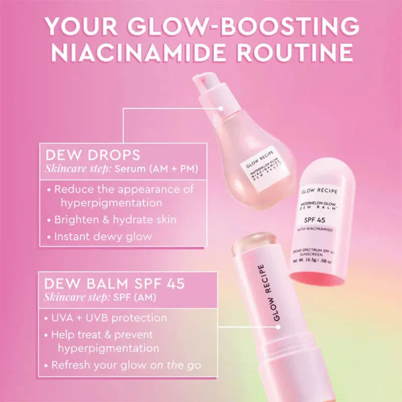 Glow Recipe Whatmelon Sunblock SPF 45 Protec Anti- UVA/UVB Moisturizing Organic Sunscreen Cream