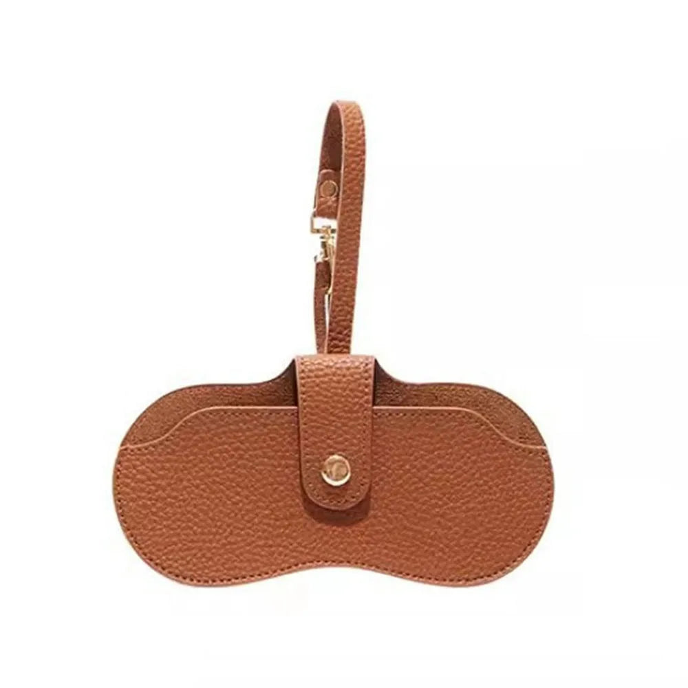 Glasses Case Women Leather Soft Glasses Bag Fashion Portable Sunglasses Box Bag Accessories Eyeglasses Case Sunglasses Box