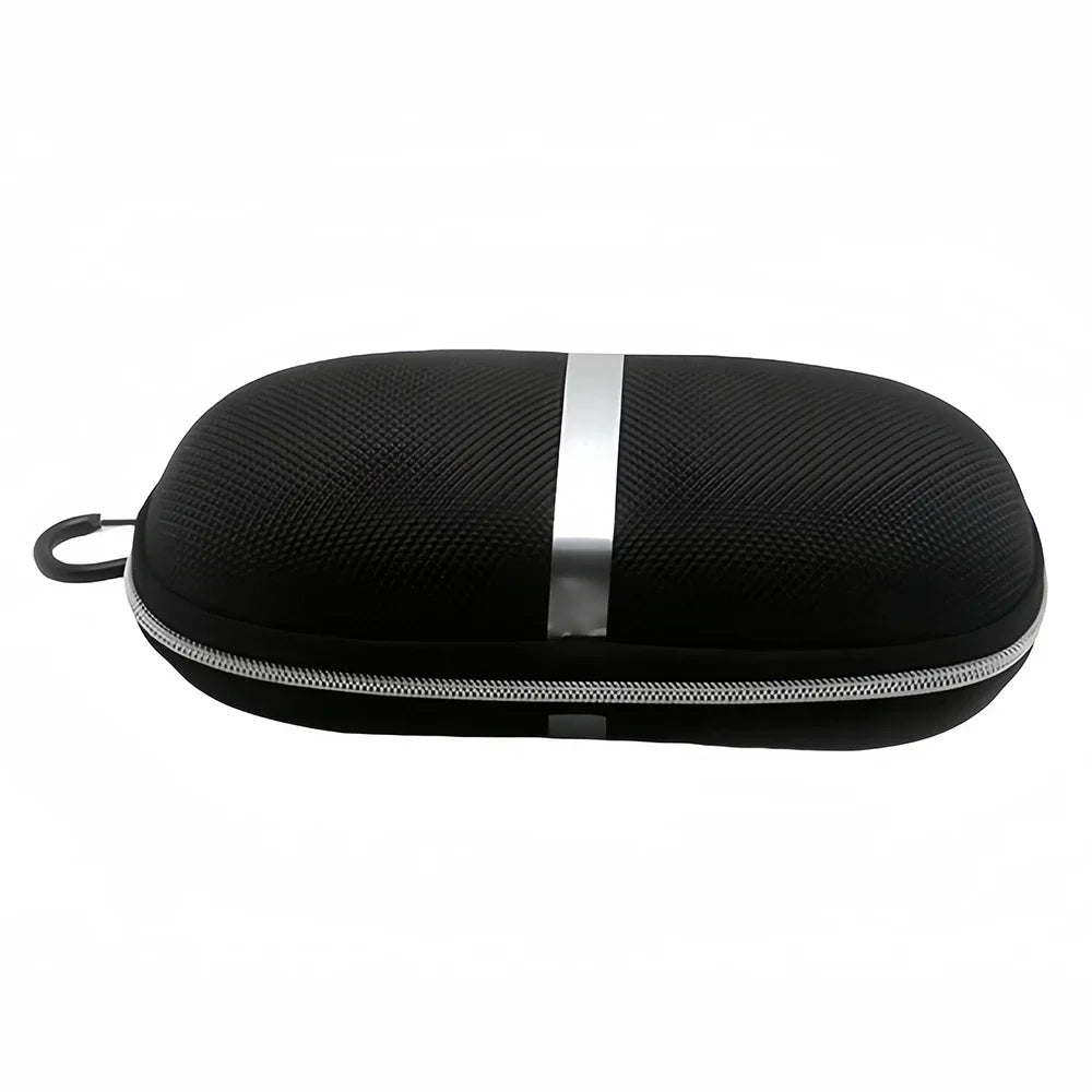 1Pc Black Eyewear Cases Sunglasses Case For Women Glasses Box With Lanyard Zipper Glasses Case Hard For Men Glasses Cloth Bag