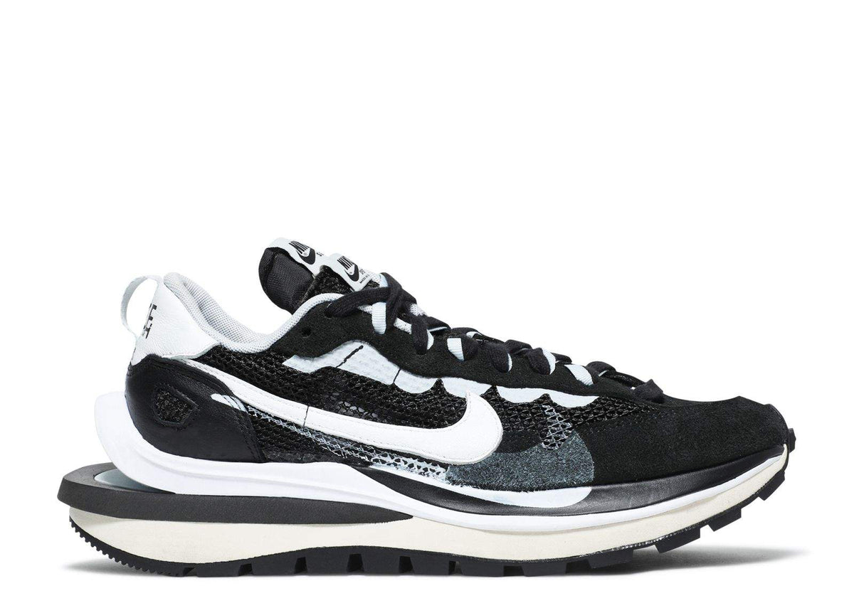 Nike sacai x VaporWaffle 'Black White' Sneakers