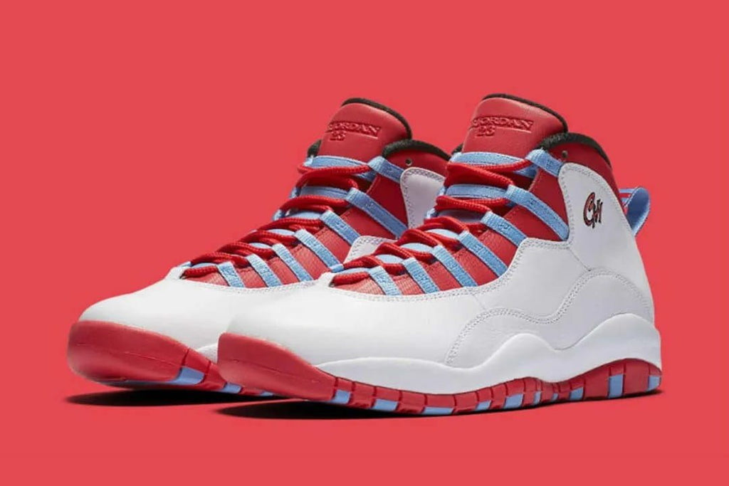 Air Jordan 10 Retro Chicago Flag Sneakers