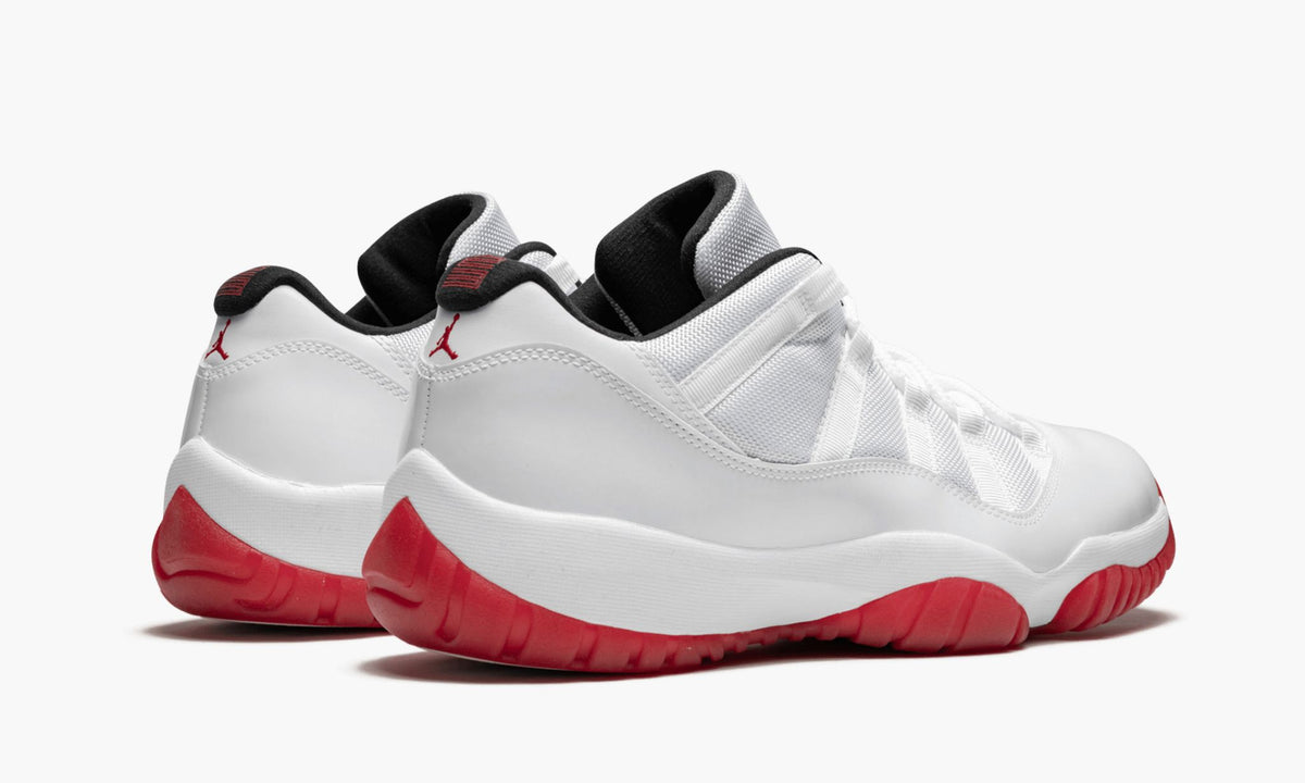 Air Jordan 11 Retro Low White/Varsity Red Sneakers