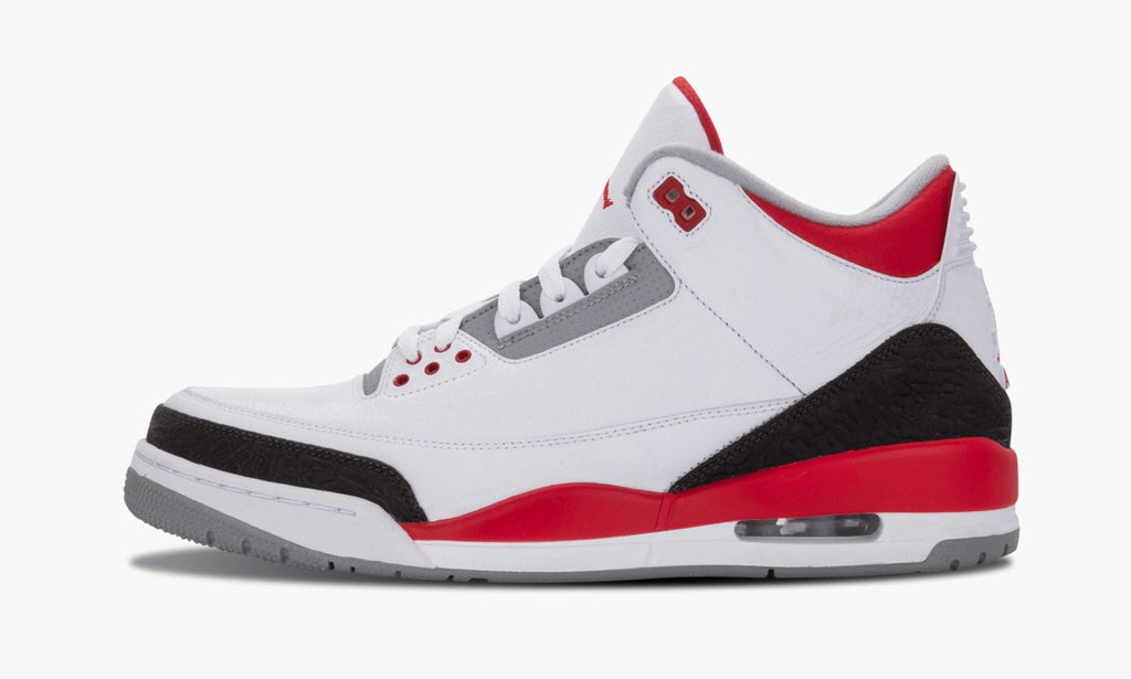 Air Jordan 3 Retro "Fire Red" Sneakers