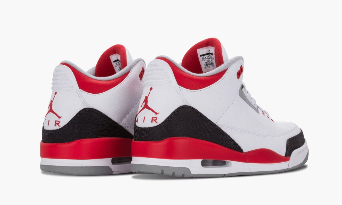 Air Jordan 3 Retro "Fire Red" Sneakers