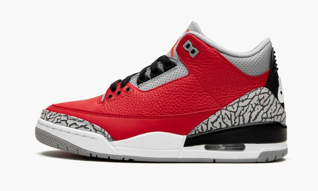 Air Jordan 3 Retro "Red Cement/Unite" Sneakers