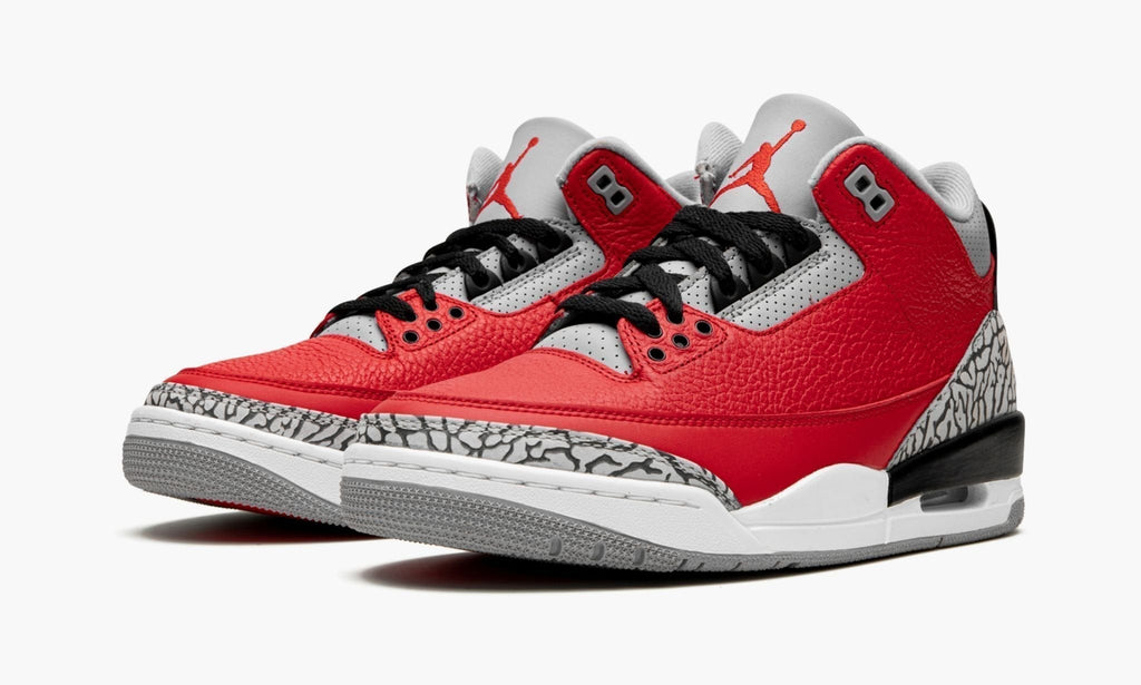 Air Jordan 3 Retro "Red Cement/Unite" Sneakers