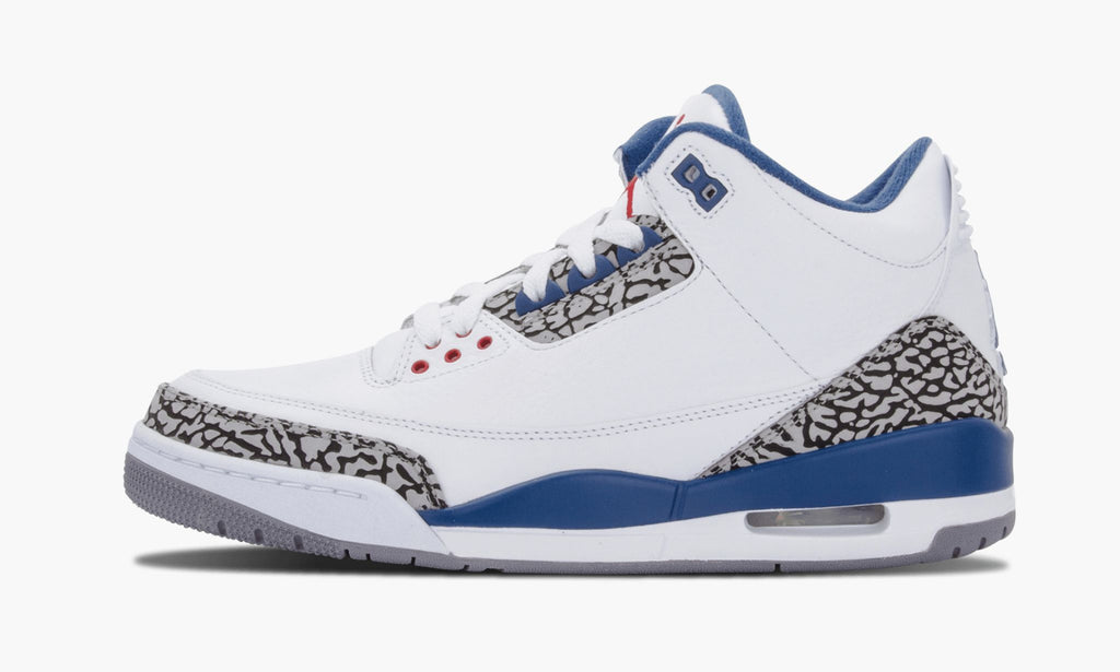 Air Jordan 3 Retro "True Blue" Sneakers