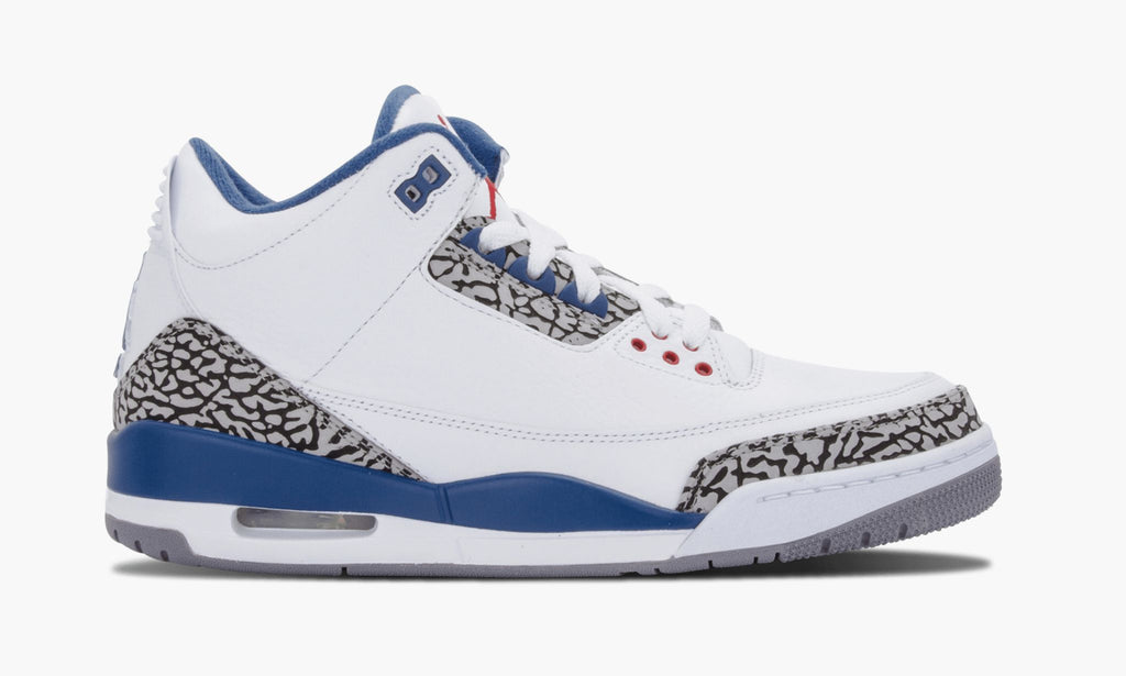 Air Jordan 3 Retro "True Blue" Sneakers