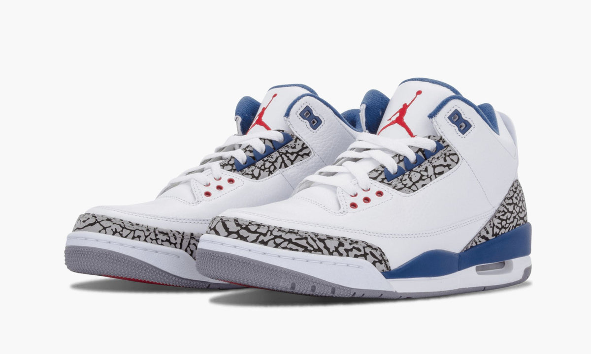 Air Jordan 3 Retro "True Blue" Sneakers