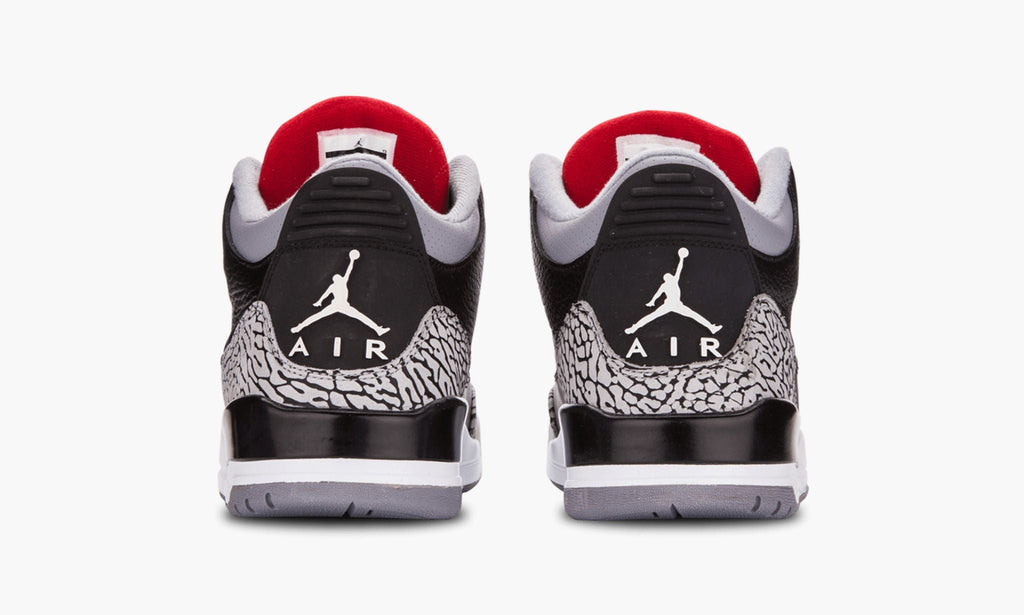 Air Jordan 3 Retro Black Cement Sneakers