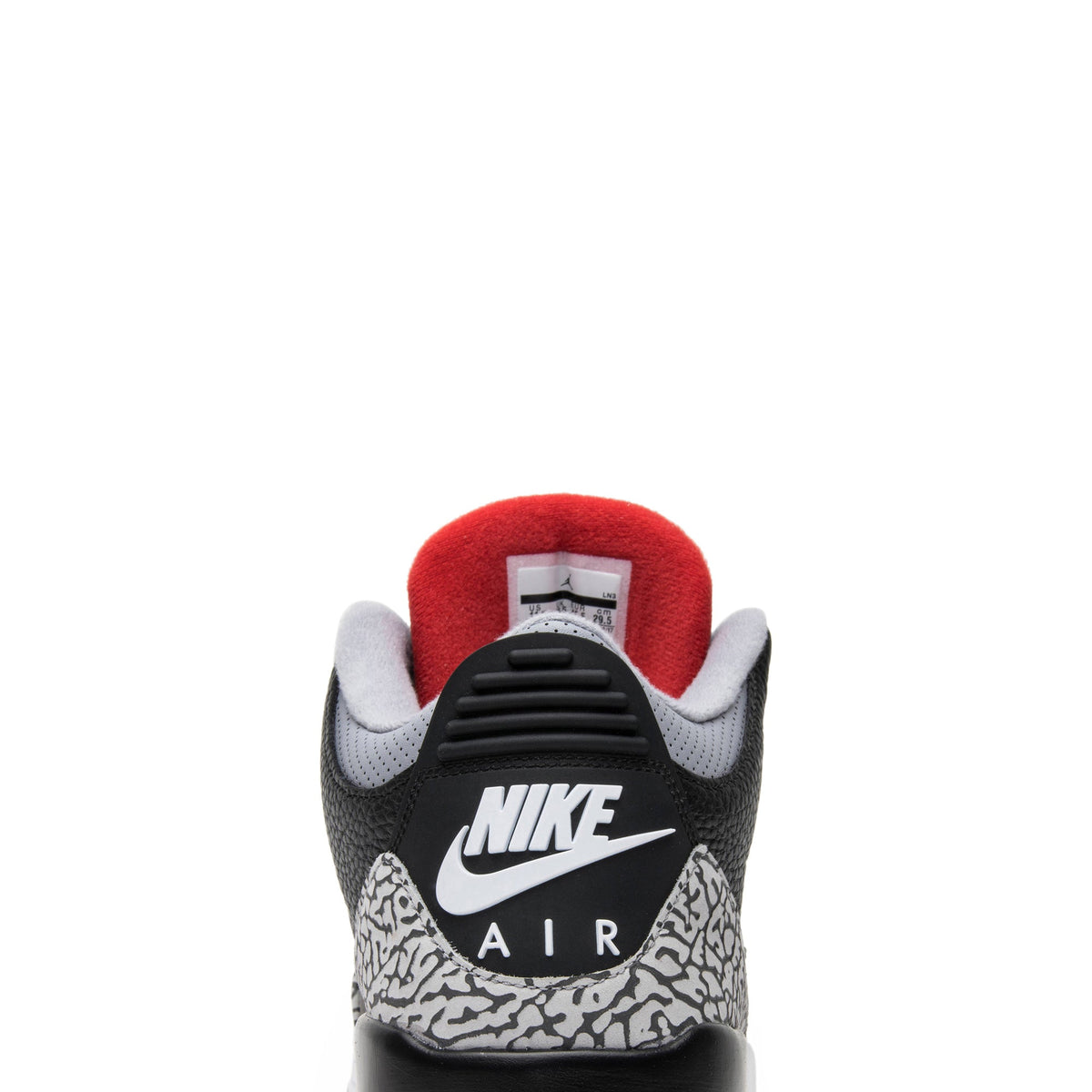 Air Jordan 3 Retro OG 'Black Cement' 2018 854262-001 Sneakers