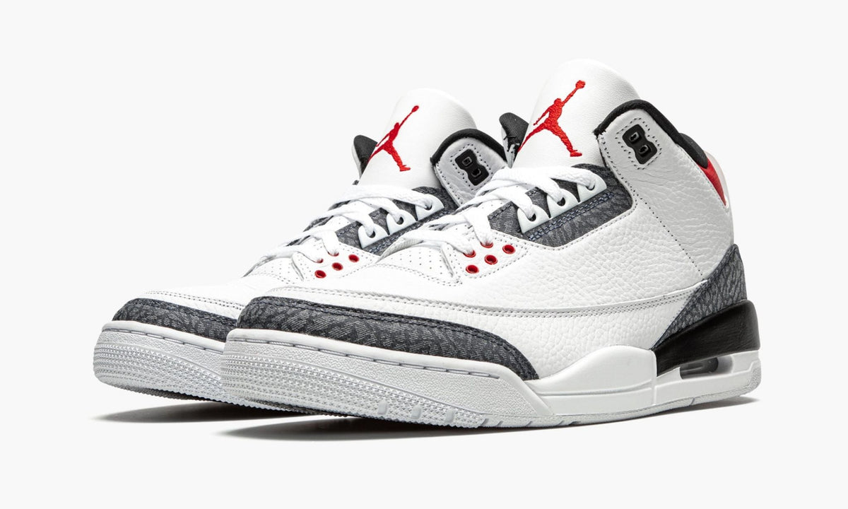 Air Jordan 3 Retro SE DNM "Fire Red" Sneakers
