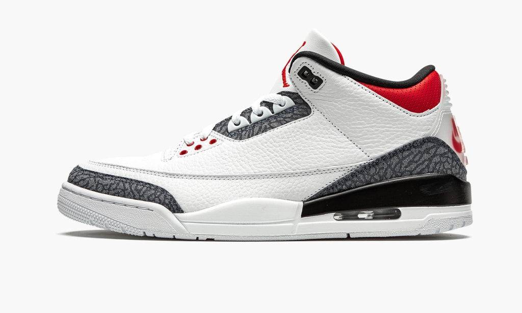 Air Jordan 3 Retro SE DNM "Fire Red" Sneakers