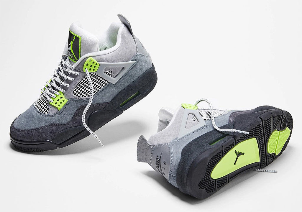 Air Jordan 4 Retro SE Neon 95 CT5342 Sneakers