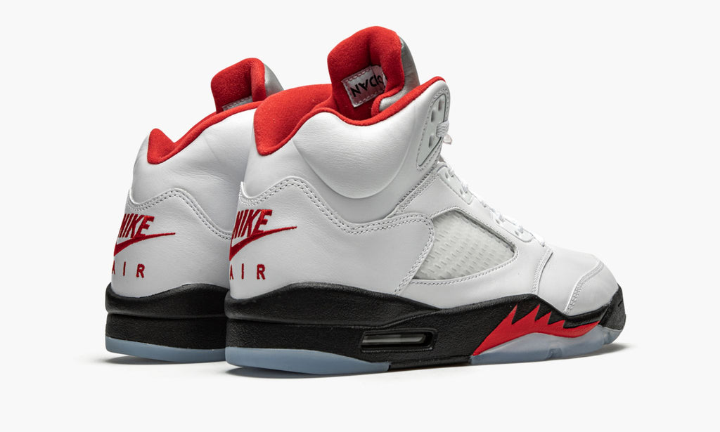 Air Jordan 5 Retro "Fire Red Silver Tongue 2020" Sneakers