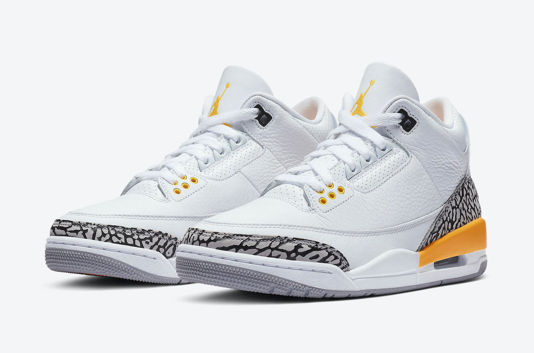Jordan 3 Lazer Orange Sneakers