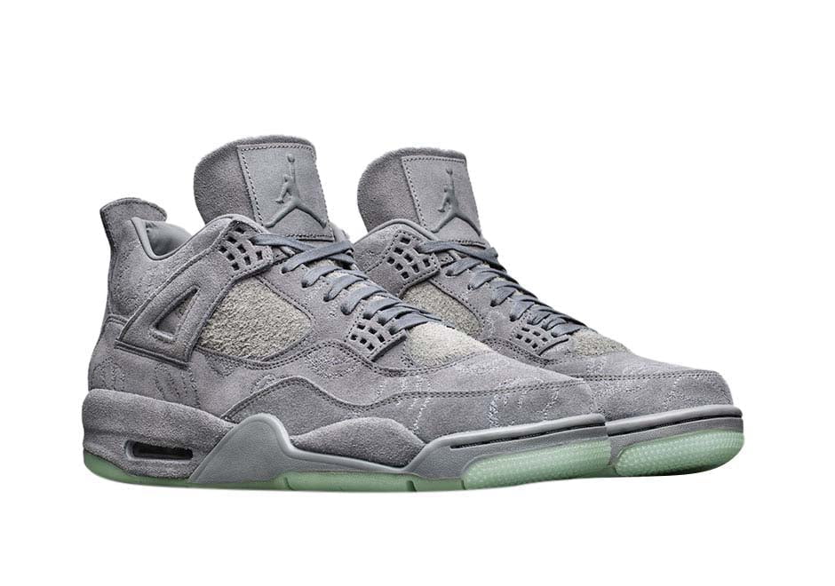 Jordan 4 x KAWs Grey Sneakers
