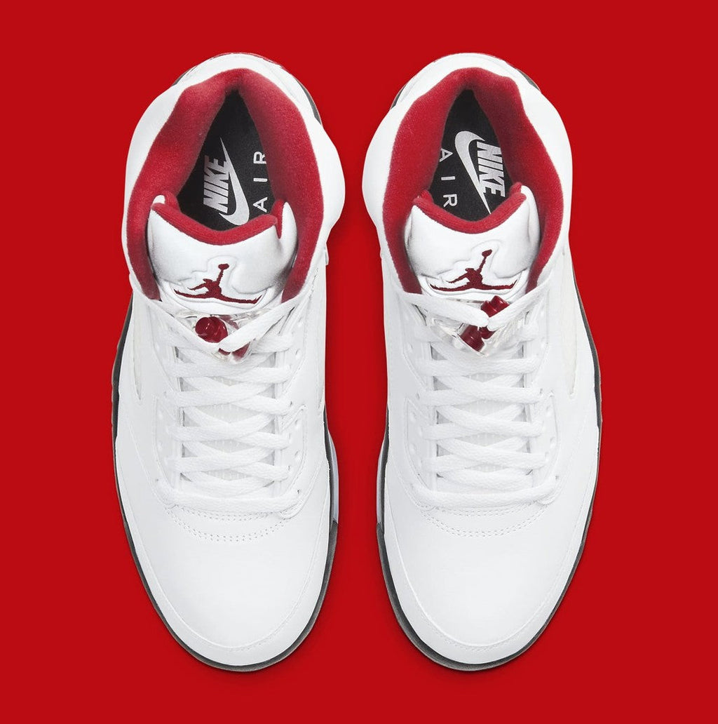 Jordan 5 Retro Fire Red Silver Tongue (2020) Sneakers