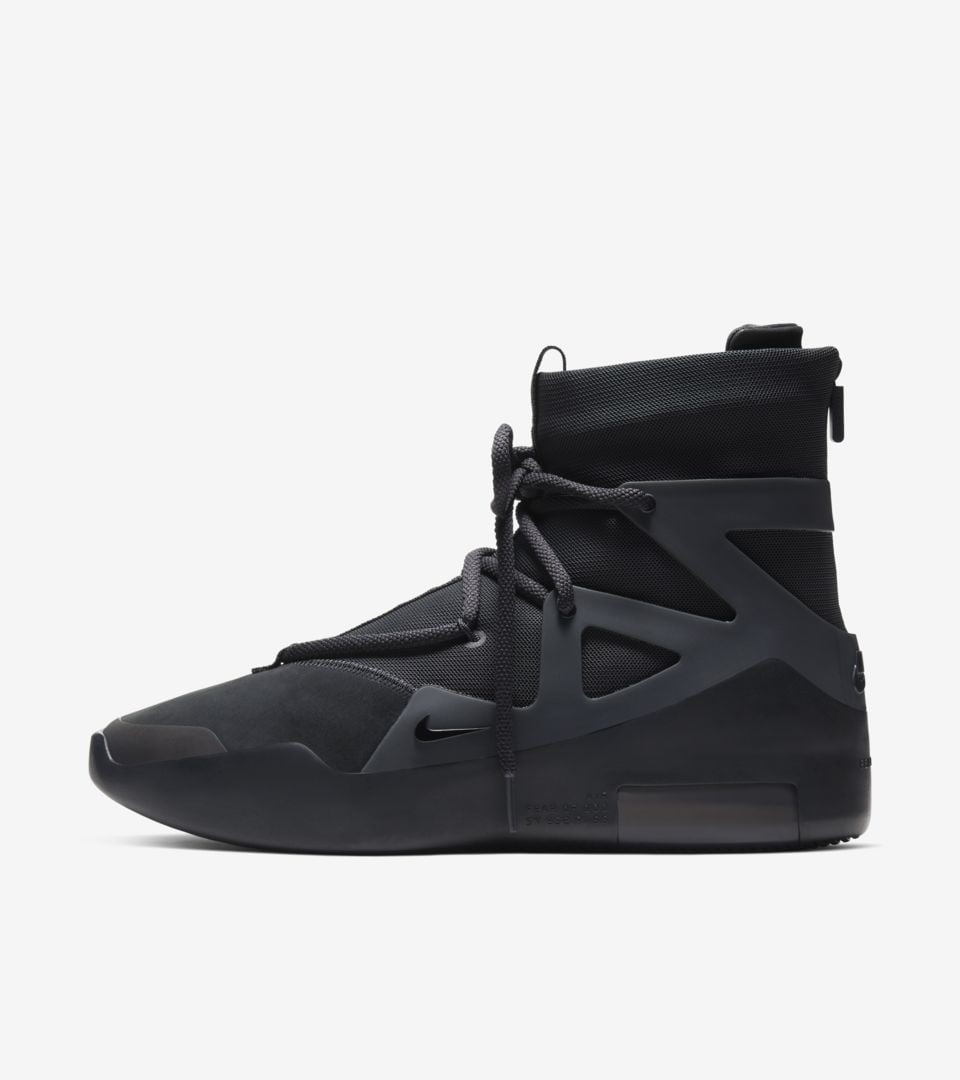Nike Air Fear of God 1 Triple Black Sneakers