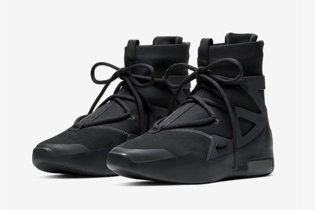 Nike Air Fear of God 1 Triple Black Sneakers