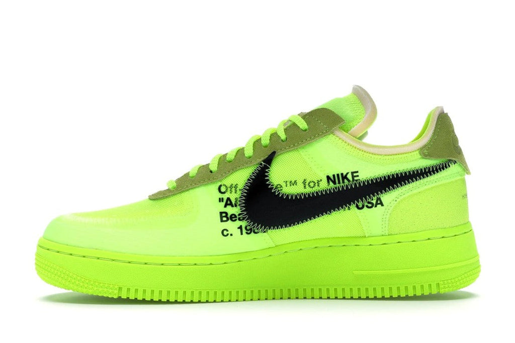 Nike Air Force 1 Low Off-White Volt Sneakers