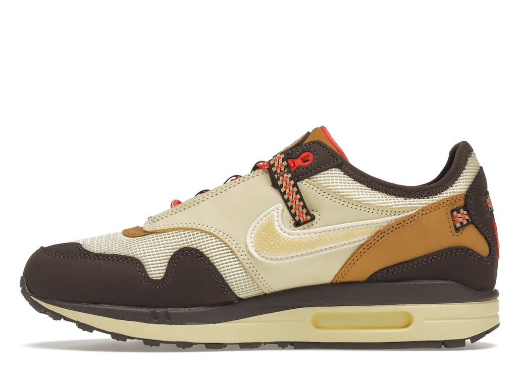Nike Air Max 1 Travis Scott Cactus Jack Baroque Brown Sneakers