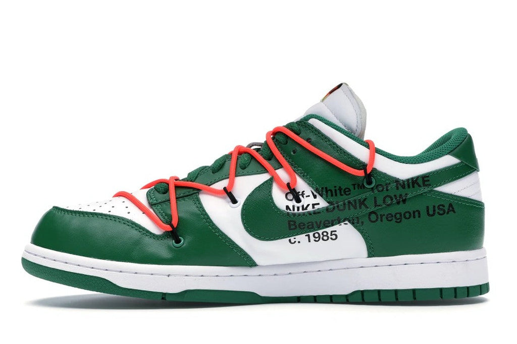 Nike Dunk Low Off-White Pine Green Sneakers