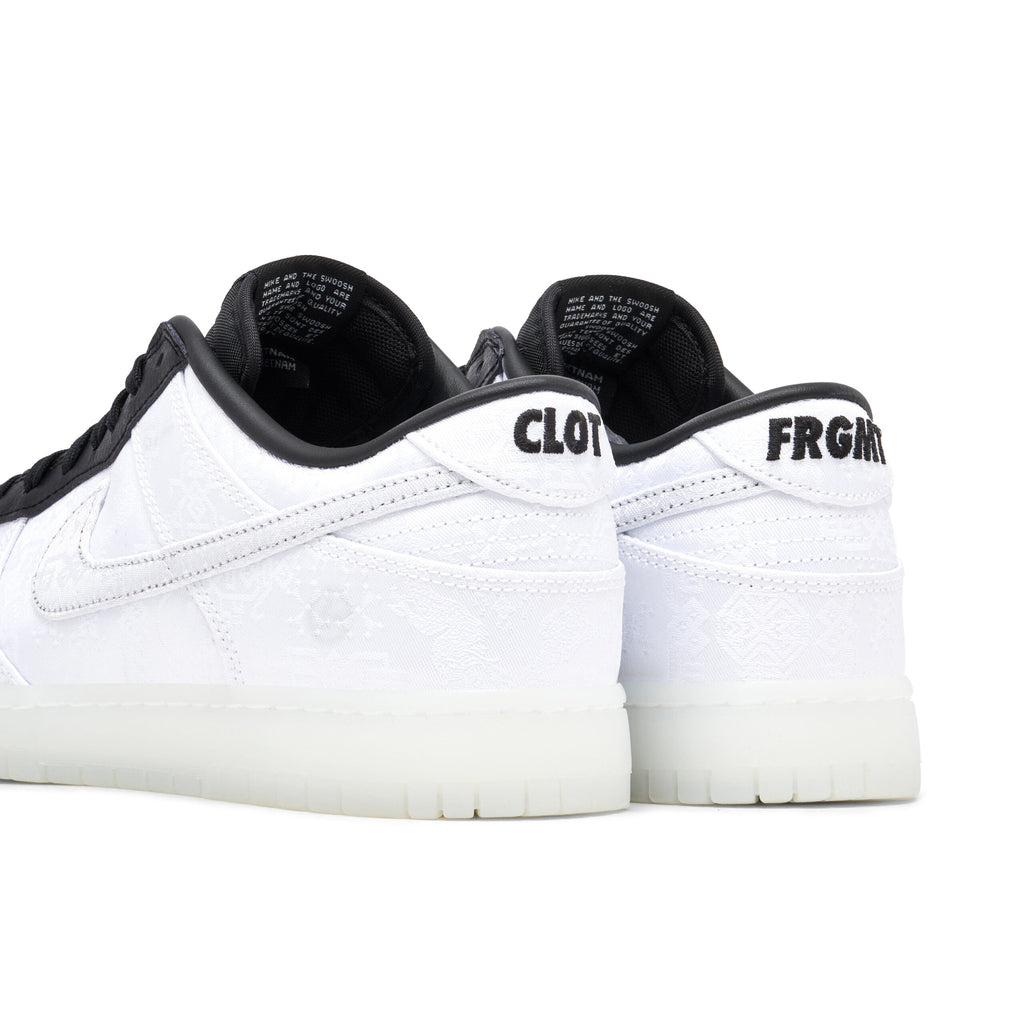 Nike Dunk Low x CLOT x fragment Black White Sneakers