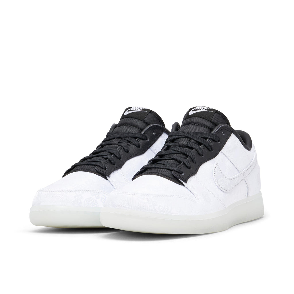 Nike Dunk Low x CLOT x fragment Black White Sneakers