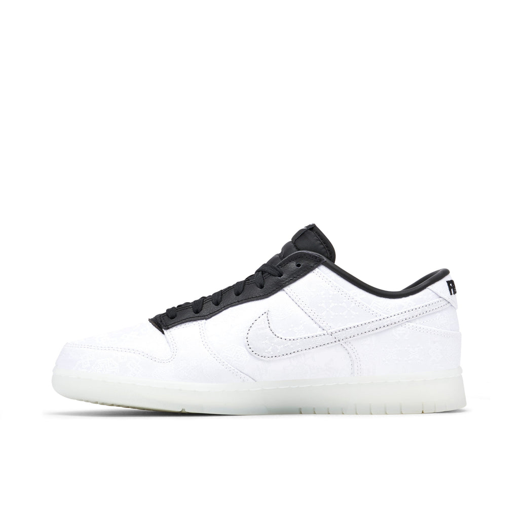 Nike Dunk Low x CLOT x fragment Black White Sneakers