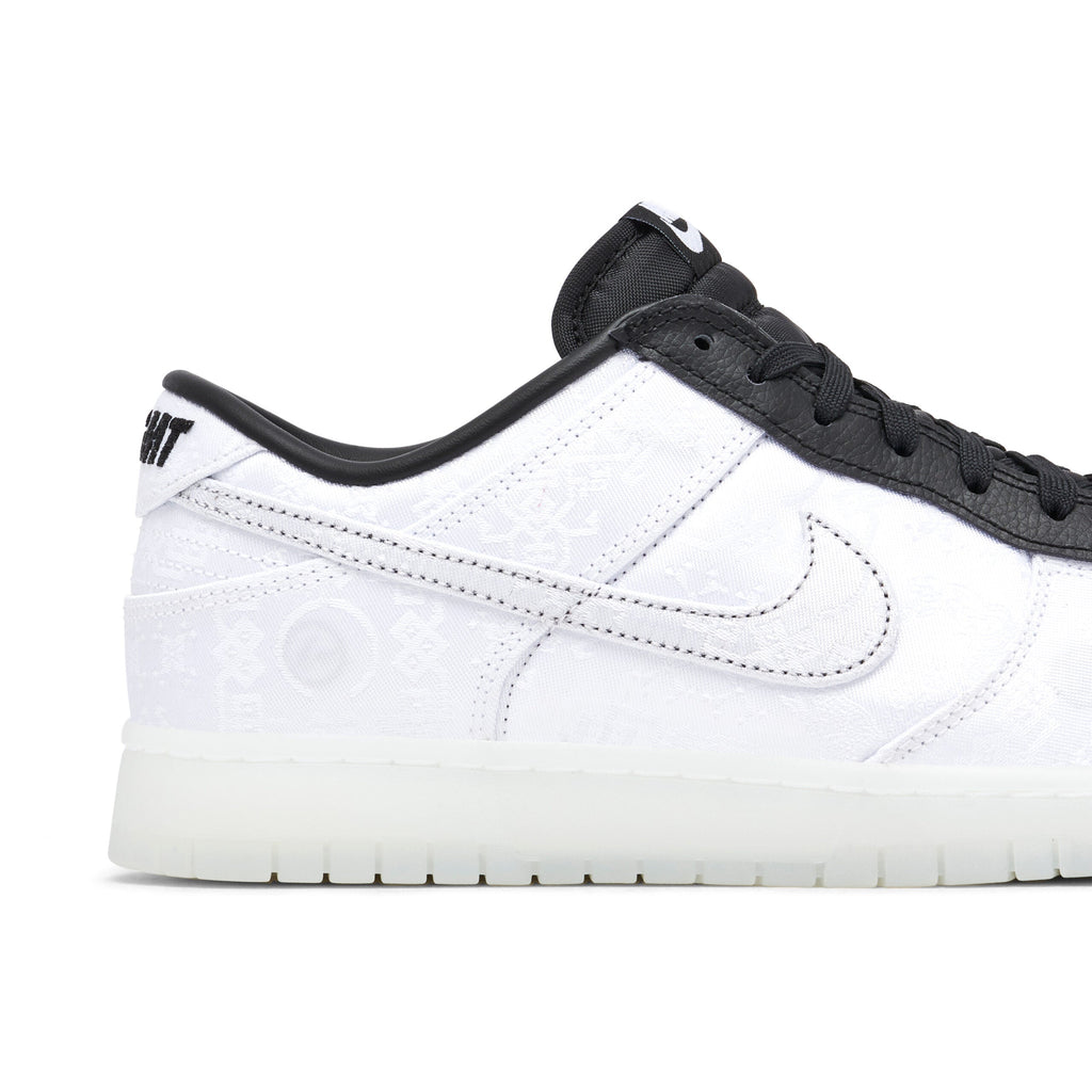 Nike Dunk Low x CLOT x fragment Black White Sneakers