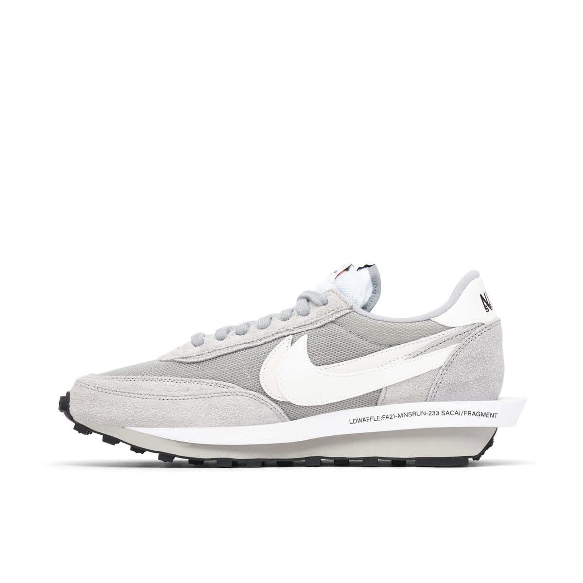 Nike LDWaffle x Fragment Design x Sacai Grey Sneakers