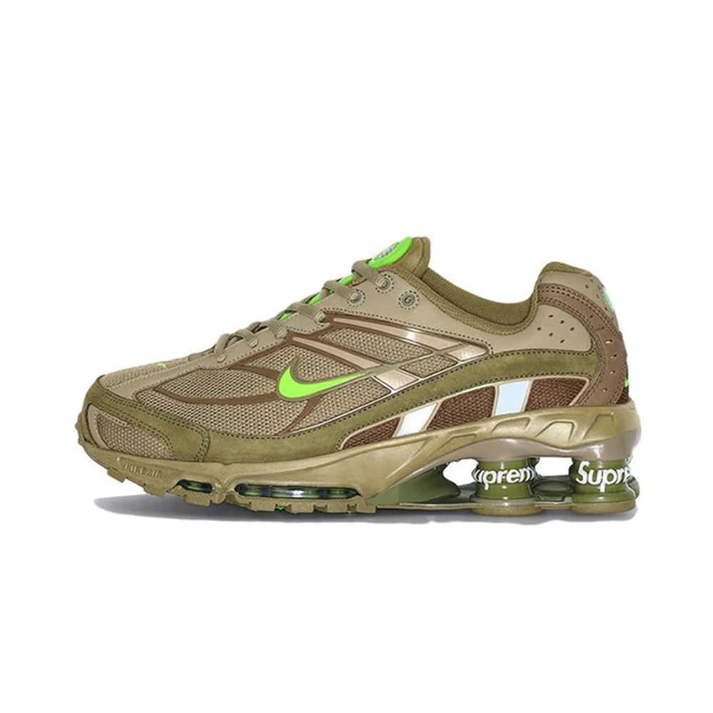 Nike Shox Ride 2 SP x Supreme Olive Sneakers