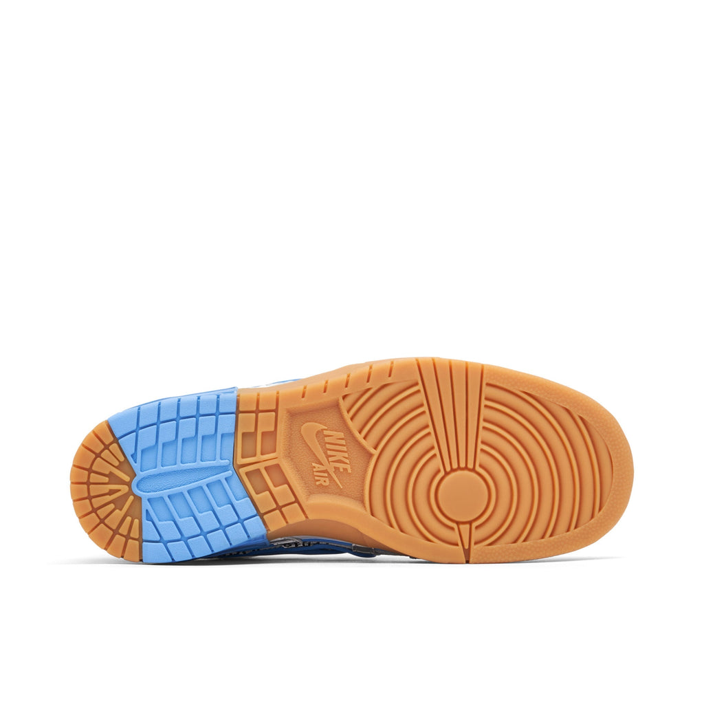 Nike x Off-White Rubber Dunk UNC Sneakers