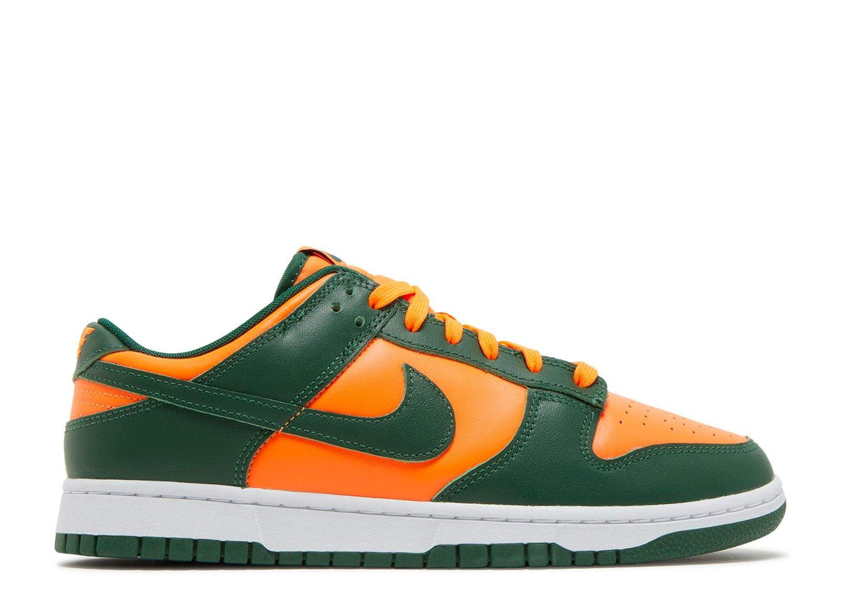 Nike Dunk Low 'Miami Hurricanes' Sneakers