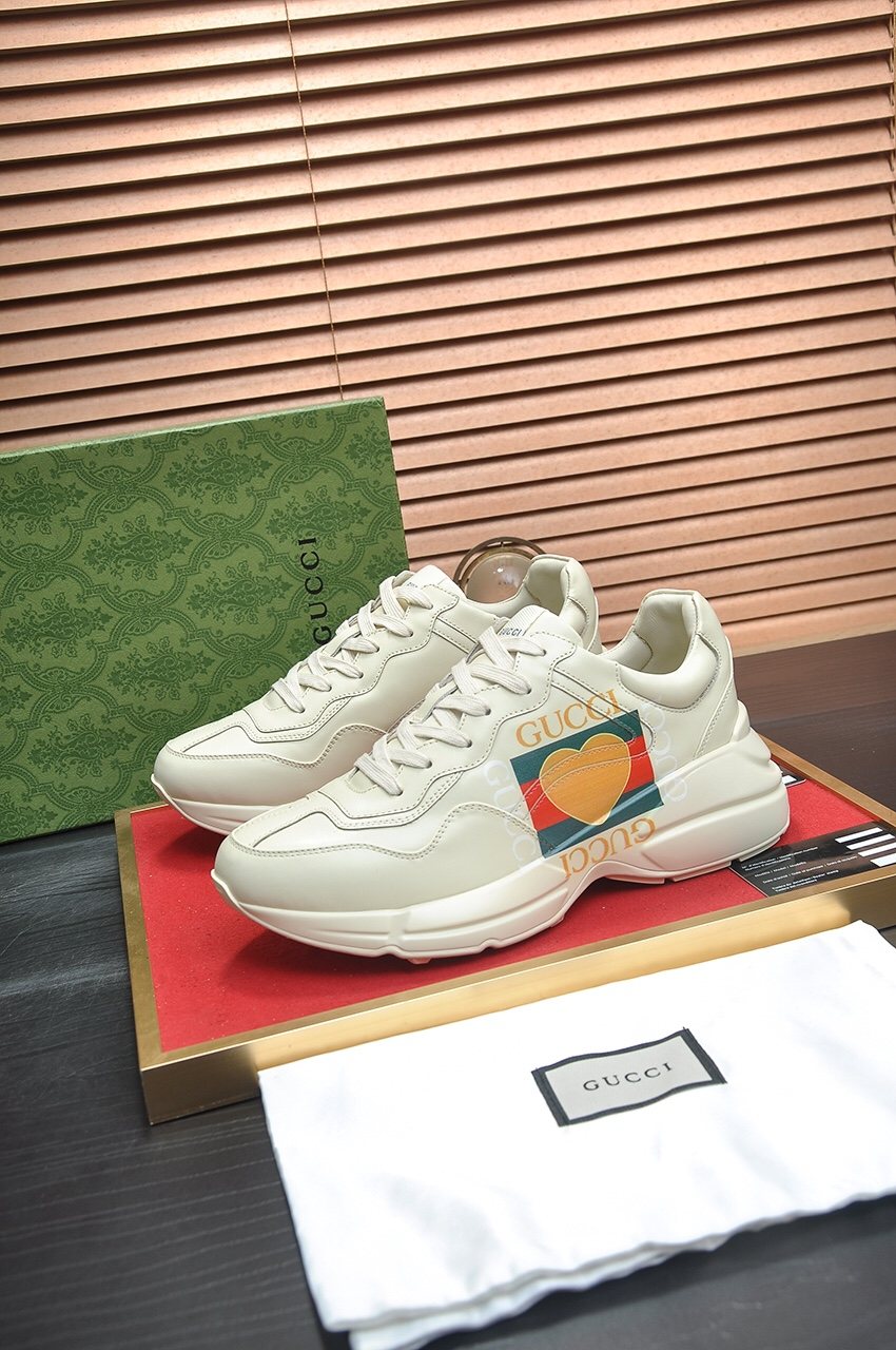 Gucci Off-White Graphic Sneakers — hero