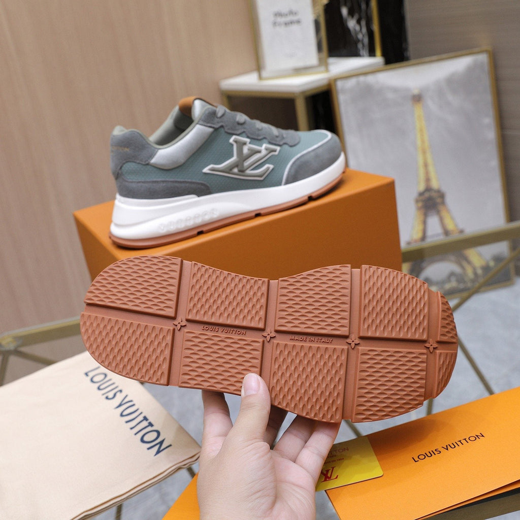 Louis Vuitton Gum-Sole Low-Top Sneakers — front